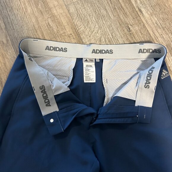 Adidas Men's Golf Pants Navy Blue 34x30 - Picture 4 of 5